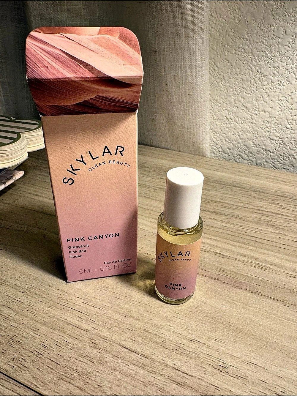 Skylar Pink Canyon Pink Rollerball NWT